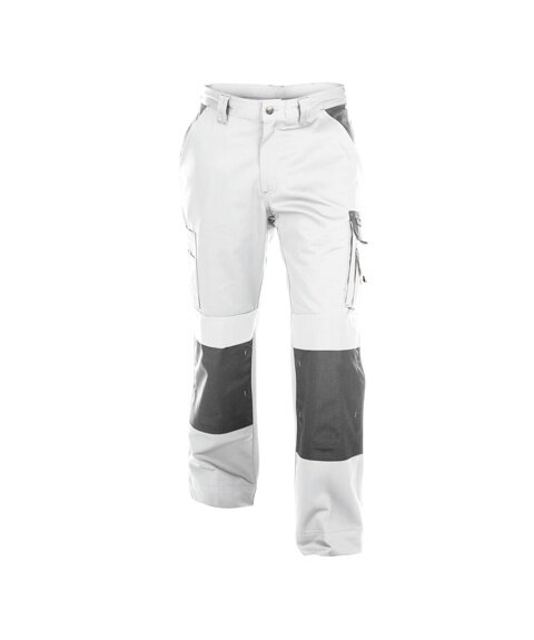 DASSY® Damenhose Boston weiß/zementgrau